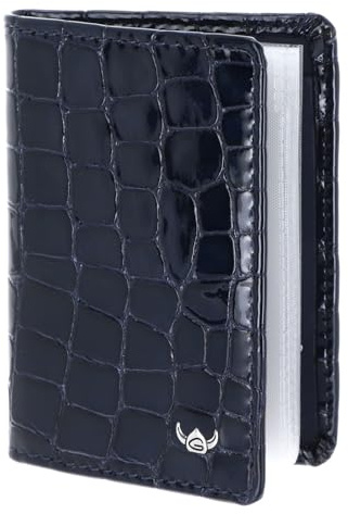 Golden Head Leder Cayenne RFID Protect Kartenetui 4431 Nachtblau dunkelblau