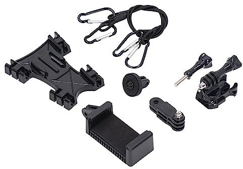 Bamjour Kitesurfing Kite Line Mount Kit - 360° Rotatable Holder Adapter for Action Cameras & Osmo Action - Perfect for Kitesurfing, Surfing & More