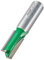 Trend CraftPro Straight Two Flute Router Cutter Bit, 1/2 Inch Shank, 12.7mm Cut Diameter & 25.4mm Cut Length, Tungsten Carbide Tipped, C021X1/2TC