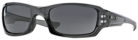 Oakley Fives Squared Schwarz, Sonnenbrille, Größe One Size - Farbe Grey Smoke - Warm Grey