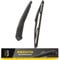 Rear Wiper Arm Blade, Replacement for Zafira B 2005-2018 - MIKKUPPA Back Windscreen Wiper Assembly Replacement - All Season Natural Rubber Cleaning Window