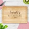 Personalised Chopping Board Cheese Board Oak Wooden Cutting Board for Grandma Mum Aunt Friend Wife Girlfriend at Christmas Birthday Anniversary Valentines Day Design 04