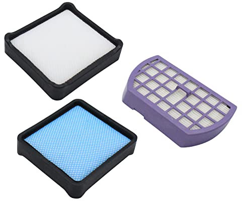 MisterVac 2 filtri contenitore polvere + filtri ruota compatibili con Hoover XP81_XP25011 XARION pro