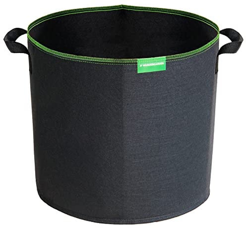 WUNDERGARDEN Lot de 4 Sacs de Plantation de 60 l - pour Potager - pour Parterre de légumes - Diamètre 45,5 x Hauteur 40 cm