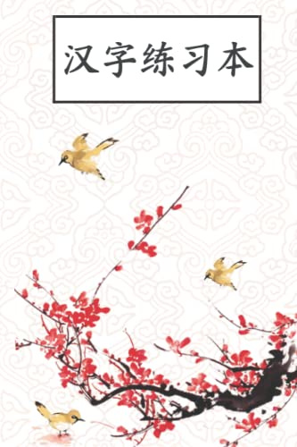 Quaderno di scrittura cinese: taccuino per i caratteri cinesi e pinyin - 120 pagine - quadretti 1cm: 汉字练习本