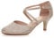 AJVANI mid high heel strappy crossover wedding sandals shoes size 6 39