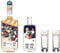 Pastis 12/12 Coffret Terrasse + Carafe et 2 verres 45° 70cl