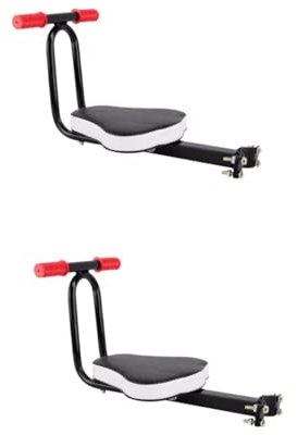 Toddmomy 2 STK Frontladesitz für Elektroautos Fahrrad für Kleinkinder Sitzplatz fahrradkindersitz fahrradsitz Kinder Kinderfahrradsitz Sitzstuhl für Kinder mit Armlehnen Gurt Lenker Baby