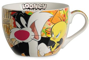 Egan Taza desayuno Titti & Sivestro ML 480