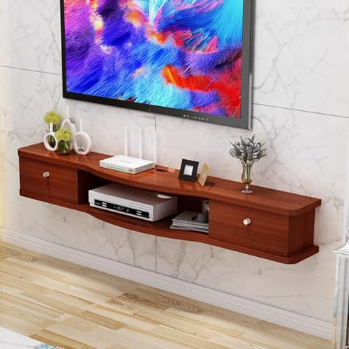 BRCYKRWY Schwebender TV-Ständer, Wandmontage TV Lowboard Modern Schwebendes An Der Wand Sideboard Hängend Lowboard Hängend Für Wohnzimmer Und Esszimmer