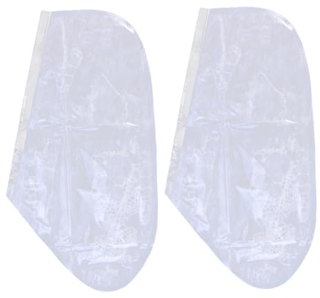 PACKOVE Fußmaske Für Hornhautentfernung Fußpeelingmaske Zur Glättung Fußpflege Mit Lavendelessenz Und Bambusessig Hornhautbehandlung Ohne