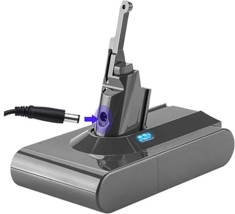battery replacement, Batteria al litio di ricambio da 21,6 V, 3000 mAh e 3500 mAh, compatibile con le batterie dell'aspirapolvere portatile senza fili Dyson V8.,for handheld cordless(3500mAh)
