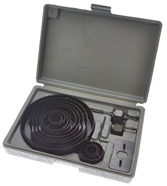 Blue Spot Tools 20509 B/SPOT 19 - 127 mm Carbon Steel Multi-Hole Saw (16-Piece)