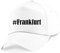 Reifen-Markt Base Cap Hashtag #Frankfurt Größe Uni Farbe Weiss Druck Schwarz