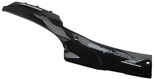Xfight-Parts Seitenleiste unten rechts schwarz 86 glanz mit Dekor 4Takt 50ccm GMX 550