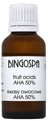 AHA Fruchtsäuren 50% zum Peeling 50 ml BINGOSPA