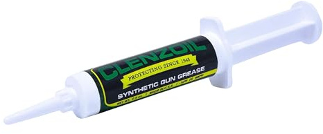 Clenzoil Field & Range Synthetic Gun Grease | 0.5 oz. Syringe with Precision Needle Tip | Superior Anti-Seize Lubricant & Rust Protection for ALL Types of Firearms