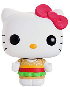 Funko Pop! Vinyl Sanrio: Hello Kitty-HK - (KBS) - Vinyl-Sammelfigur - Geschenkidee - Offizielle Handelswaren - Spielzeug Für Kinder und Erwachsene - Modellfigur Für Sammler und Display