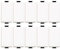 Bticino ASTAM5001 Interruttore Matix 1P 16 A, Kit 10 Pezzi, Bianco