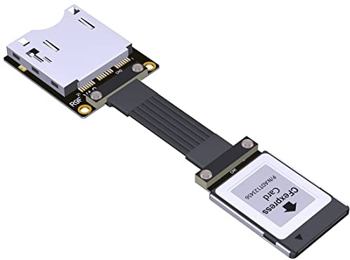 JMT PCIe 4.0 x 2 CFexpress Typ-B-Verlängerungskabel, Hochgeschwindigkeits-Gen4, x2, CFexpressB SSD-Speicher/Speicherkartenadapter, CFexpress-Kartenleser (15 cm)