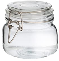 axentia Drahtbügelglas, mit Ring, ca. 500 ml