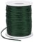 LEREATI Satin Cord 1.5mm x 100m Nylon Cord Bracelet Thread, Rattail Silk Beading Thread Jewellery String for Making Bracelet, Necklace, Chinese Knot, DIY Crafts (Dark Green)