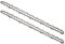 SECURA 2x Sägekette 3/8LP 1,1 52TG 35cm Hartmetall kompatibel mit Bosch Dolmar Husqvarna