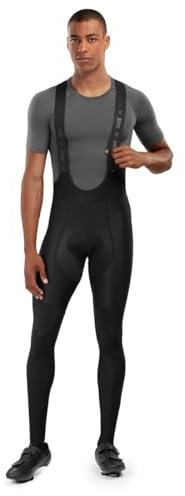 SIROKO - Salopette Lunga da Ciclismo SRX Supreme - XXL - Nero