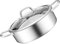 Cabilock 1stk Mandarinententopf Aus Edelstahl Hot Pot Elektrisch Metalltopf Japanischer Heißer Topf Koreanische Shabu Shabu. Suppentopf Für Die Küche Kochtopf Glas Küchenutensilien Grill