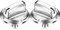 Dasing 2 Pack Gas Stove Control Knobs Upgrade 5304525746 Burner Knob for,Gas Range Knobs, Replace Control Knob 5304504839
