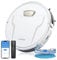 Laresar Robot Vacuum and Mop Combo, 3 in 1 Robotic Vacuum with 3.5L Self Emptying Station, Equipped with Lidar Navigation,Smart App Control, for Pet Hair/Floors/Carpets, L6 Pro, White