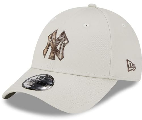 New Era 9Forty Strapback Cap - INFILL New York Yankees Stone