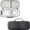 Mocoli ÉTui De Transport pour Projecteur, ÉTui De Protection pour Samsung Le Projecteur Freestyle Et Base De Batterie BoîTe De Protection à Coque Rigide Eva Noir 37,5x15,5x12cm