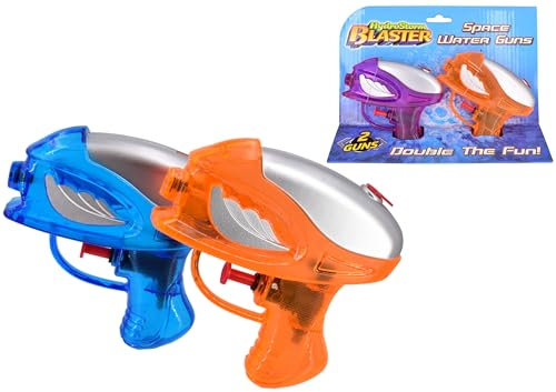 RYYN 2 Space Water Pistol Toy Gun, Colorful Design, Summer Outdoor Fun