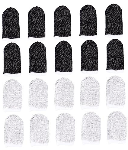 HOMSFOU 20piezas Para Pantallas Táctiles Fundas De Plateado Cómodas y Protectoras