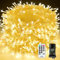 LED Lichterkette Außen Strombetrieben, 80M 800 LED Lichterkette Weihnachten mit Fernbedienung Timer Merkfunktion, 8 Modi IP65 Wasserdicht für Innen Außen Garten Party Hochzeit Weihnachtsdeko, Warmweiß