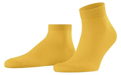 Burlington Herren Sneakersocken Palace Street M Sn Baumwolle kurz einfarbig 1 Paar, Gelb Mustart 1318, 40-46