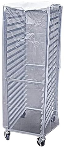Jinyilwn Abdeckung für Brotkasten, Sandwich-Grillabdeckung, transparente Staubschutzabdeckung, Pizzaschutzabdeckung, Mehrzweck-Abdeckung für Pizza-Backblech, Backblechabdeckung
