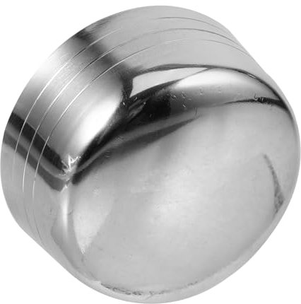 Cabilock Stainless Steel Cocktail Shaker Lid Splash-Proof Replacement Cover for 550ml Shaker Cup Juice Mixer Bar Accessories