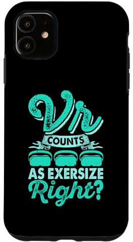 Hülle für iPhone 11 Lustiges Virtual Reality Liebhaber VR Headset Gamer Geschenk