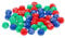 Garneck 49pcs Numbered Bingo Balls 1-90 Mini Raffle Balls for Game Night - Assorted Colors for Bingo Cage and Games for Parties and Family Gatherings