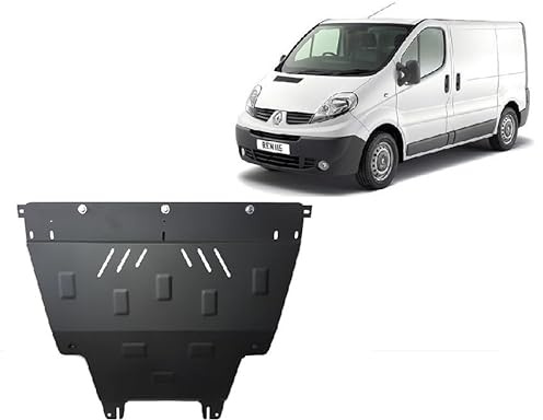 Scut Protection Metallschutz unter dem Motor, kompatibel mit Renault Trafic – (2001–2011)