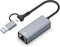 USB C to Ethernet Adapter, USB 3.0 to Gigabit LAN Network Adapter, 1000 Mbps Wired Internet Connector for MacBook Pro, Windows, Linux, Steam Deck, Switch, Laptop, TV Box, Thunderbolt 3/4 Compatible