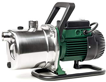 DAB GardenInox 82 M Gartenpumpe - 3.600 L/Std. - 850W - Förderhöhe 47m - Rostfreier Stahl - Inkl. Tragegriff - Bewässerungspumpe