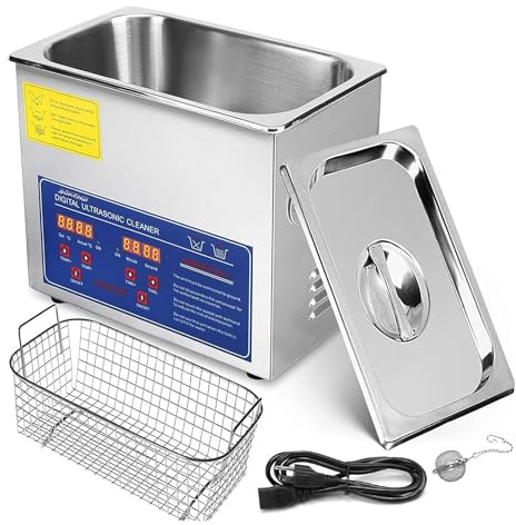 XNYXLPP 3L Digital Ultrasonics Cleaner, kommerzieller Reiniger mit Timer-Funktion, geeignet für Metall, Glas, Schmuck usw.