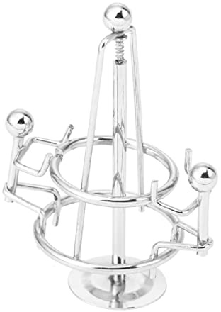 Homoyoyo Figurine Équilibrante Boule Oscillante Décor Bureau Cinétique Newton pour Science et Détente