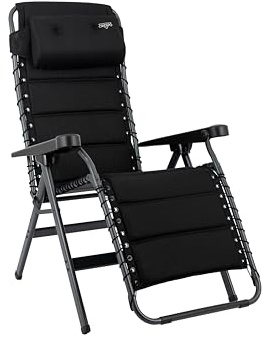 Crespo - Relaxliege - AP/232 - Air-Deluxe - Schwarz