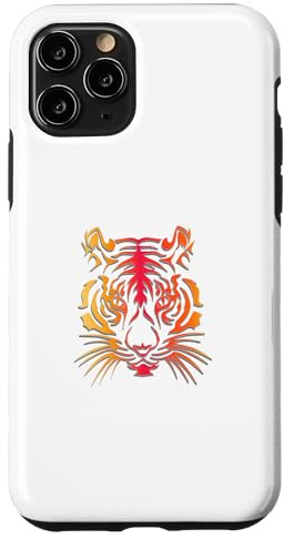 Tiger with fire color Case for iPhone 11 Pro