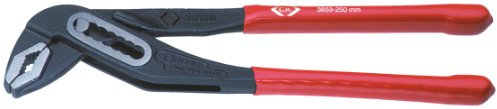 C.K T3659A 180 Pince multiprise gainée PVC rouge à charnière entre passée