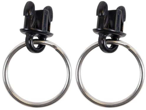 Hammerhead Industries Gear Keeper AC0–0901 Quick Connect Stecker Adapter mit 7/8 Split Ring (2er Pack)